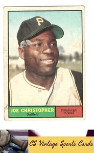 1961 Topps #82 Joe Christopher LOW GRADE/FILLER - Picture 1 of 2