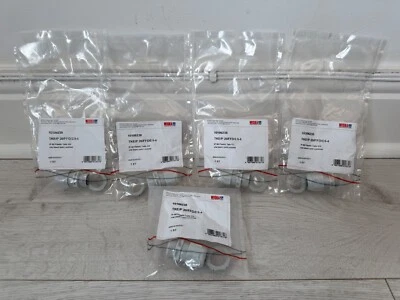 5 x Wiska IP 68 Plastic Tails Kit c/w Insert and Locknut TKE/P 20/FFD/2.5-4 20mm - Image 1 of 4