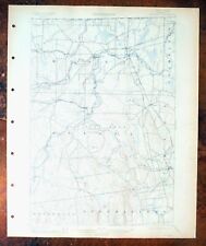 Mooers West Chazy Altona New York Antique USGS Topo Map 1899 Topographic