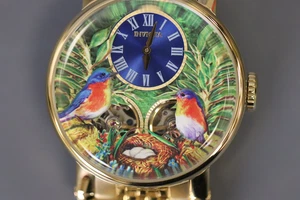 INVICTA Vintage Dama 42mm Acero Inoxidable Oro Azul Esfera JHLS33 Automático M43281 - Imagen 1 de 4