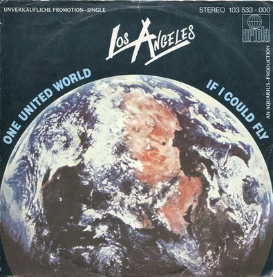 Los Angeles One United World 7" Single Promo Vinyl Schallplatte 80856 - Bild 1 von 4