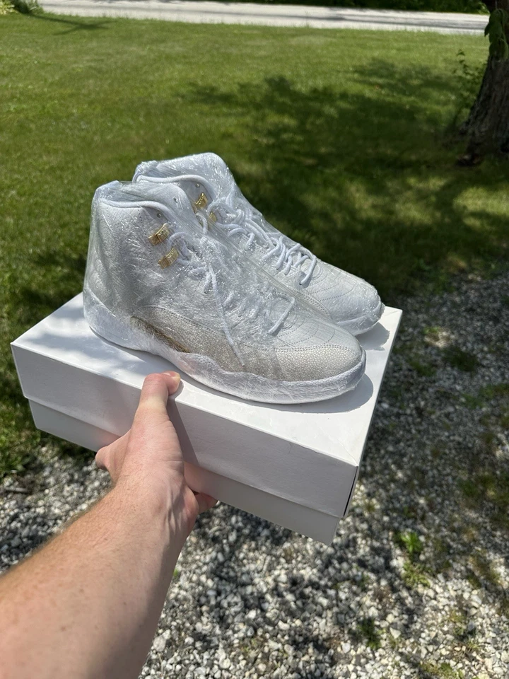 Zapatillas Air Jordan 12 Retro Drake OVO Blancas Talla 10 DEBES VER solo usadas una vez.   Foto 1 de 1