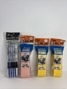 Arden Outdoor Frost King Lawn Chair Re-Web Repair Kits Blue Yellow Pink Lot - Picture 1 of 10