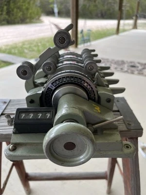 Equipo de película de colección magnasync moviola modelo tallada hecho en ee. uu. Universidad de Texas Foto 1 de 4