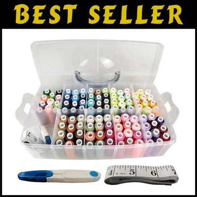 Strong 250 Yards Sewing Thread Spools - 100 Colors - Image 1 of 4