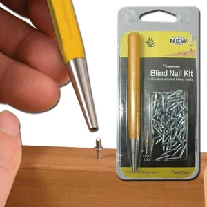 Kit de uñas ciegas Fastcap de doble extremo 3/8" x 3/16", 100 uñas - Imagen 1 de 2