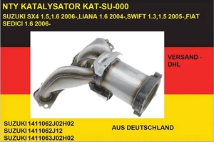NEU KATALIZATOR Katalysator Suzuki  Swift III 1,3 / 1,5 KRÜMMERKAT mitDichtungen - Bild 1 von 8
