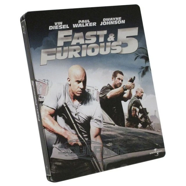 Fast & Furious Five [Steelbook] [Blu-ray] NEU / not perfect - Bild 1 von 2