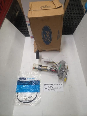 1988-1994 Lincoln Continental 86-95 Taurus Sable NOS FUEL SENDER and PUMP - Image 1 of 4