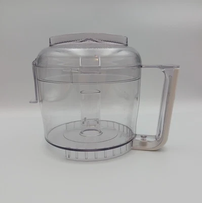 Cuisinart Mini Prep Plus DLC-2A Clear Work Bowl & Lid DLC-2AWBC/2AWB. H - Image 1 of 4