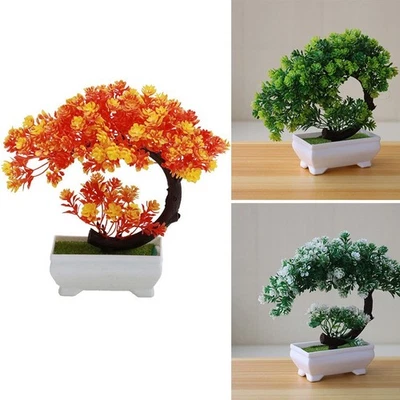 Kit Set Tool Plant Pot GARDEN HOME PLANT ARTIFICIAL BONSAI FAKE POTTED - Image 1 of 4