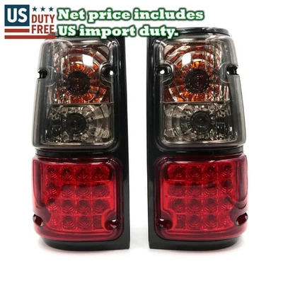LED and Smoke Len Tail Light Lamps Fit Isuzu Faster TF TFR KB Holden Rodeo 88-02 - Bild 1 von 4