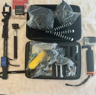 GoPro Hero 4 Silver Bundle w/ Water Proof Case And Mounting Accessories - Image 1 of 4