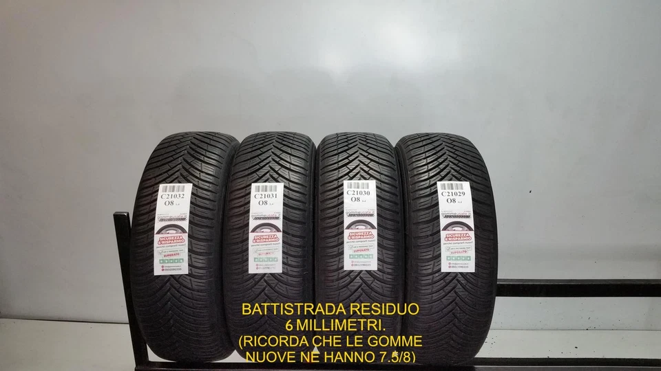 GOMME USATE  4 STAGIONI 185/60R15 84T KLEBER QUADRAXER 2 M+S  PNEUMATICI  C21032 - Bild 1 von 1