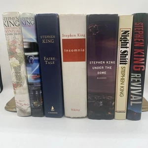 7 Stephen King Book Lot- Fairy Tales, Revival, Under The Dome, Night Shift Read - Picture 1 of 22