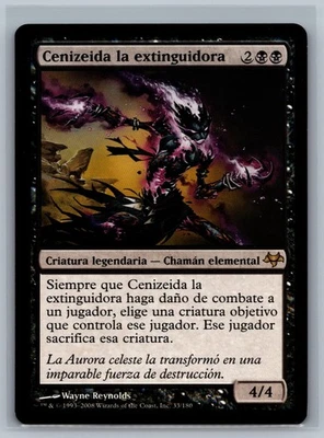 Magic MTG SPANISH Eventide Ashling, the Extinguisher #33/180 TCG CCG - Image 1 of 2