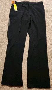 Pantalones de vestir Dockers proStyle negros 36"x32" para hombre calce relajado defensor de manchas nuevos  - Imagen 1 de 10