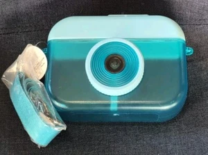 Target Bullseye 🎯 Novelty Camera Drink Bottle W/ Straw & Carry Strap New - Picture 1 of 1