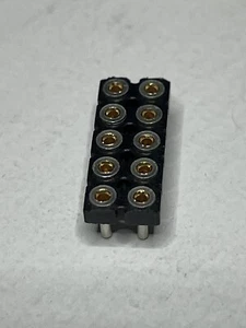 Samtec (10 Count) SDL-105-T-19 0.100" (2.54mm) Through Hole Gold Female Socket - Picture 1 of 4