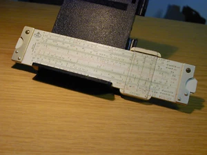 FABER-CASTELL SLIDE RULE mod. 62/83 PRE-PRODUCTION UNIT - Afbeelding 1 van 12
