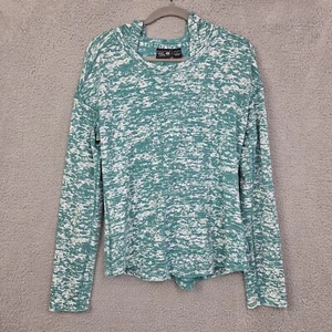 Mountain Hardware Womens Hoodie Large Lightweight Knit Pullover Outdoor - Picture 1 of 14