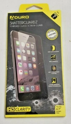 Протектор экрана Aduro Shattercuardz закаленное стекло высокая четкость для iPhone 7 - Изображение 1 из 4