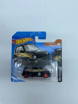 MODELLINO AUTO HONDA CITY TURBO II 1985 - HOTWHEELS - SCALA 1:64 NIGHTBURNERZ - Immagine 1 di 2