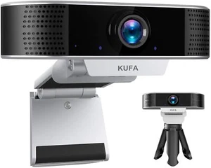 Webcam with Microphone 1080P HD USB Web Camera 30fps, Plug and Play, Low-Light C - Picture 1 of 8