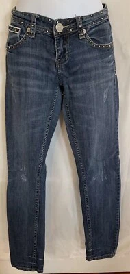 SOLICITAR JEANS~JEANS EMBELLECIDOS SÚPER LINDOS~JOYAS~DAMAS/JRS TALLA:29 Foto 1 de 4