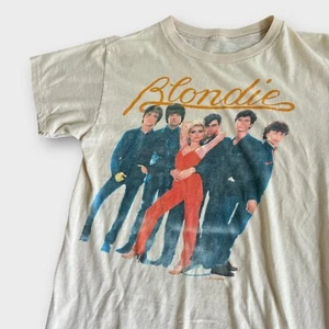 1979 Blondie Vintage Tour Band Music Tee Shirt 70s 1970s Deborah Harry - Picture 1 of 3