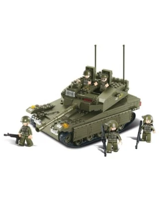 New: Sluban B0305 Kids Building Block Brick Army military Battle Tank 344 Pieces - Image 1 of 2