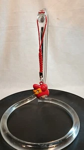 Red Hello kitty Keychain phone charm bell cute decoration - Picture 1 of 5