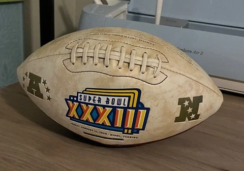 super bowl XXXIII football Cover