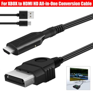 Original Xbox to HDMI Converter Adapter HD Link Cable for Xbox 1080p 720p New - Picture 1 of 9