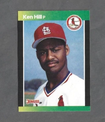 Ken Hill RC St.Louis Cardinals 1989 Donruss #536 - Image 1 of 2