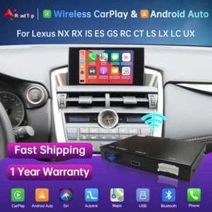 Carplay inalámbrico Andriod automático para Lexus IS NX ES RX GS UX CT LX LC RC 2014-2020 - Imagen 1 de 15