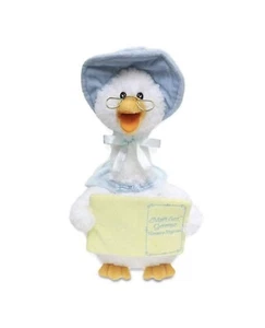 Cuddle Barn Mother Goose Plush 14” Blue Talking Bird Brand New Kids Learning Toy - Picture 1 of 7
