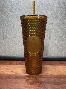 Starbucks Gold Studded Cold Cup Tumbler - 24oz - Bild 1 von 2
