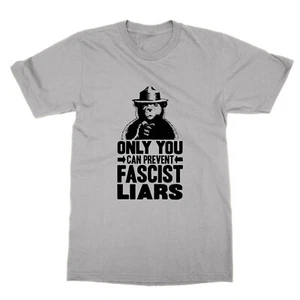 you can prevent fascist liars t-shirt funny Trump tee election vote bear - Bild 1 von 1