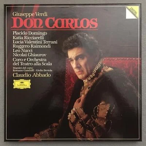 G707 Verdi Don Carlos Domingo Ricciarelli Abbado 5LP DGG 415 316-1 Digital Ste - Picture 1 of 4