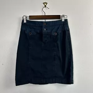 Y2K Cargo Skirt Hei Hei By Anthropologie Womens Sz 0 - Picture 1 of 11