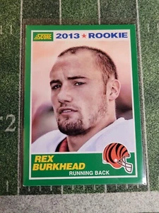 Rex Burkhead Rookie 2013 Score Green RC Bengals Texans - Picture 1 of 6