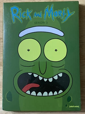 Rick And Morty Complete Season 3 DVD Collection - Brand New - Image 1 of 2