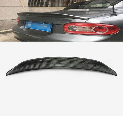 Real Carbon Fiber Rear Trunk Spoiler Wing Lip For Mazda MX-5 Miata NC 2006-2015 Foto 1 de 4