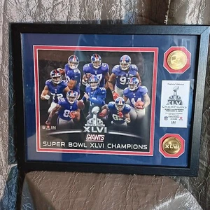 Bilderrahmen Highland NY GIANTS Super Bowl XLVI Champions 2012 - Bild 1 von 6