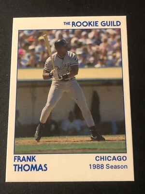 1991 Star The Rookie Guild /5000 Frank Thomas #40 HOF - Image 1 of 2