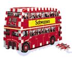 Wrebbit Puzz 3D Puzzle Foam - Mini Double Decker Bus London- New Sealed Collect!