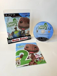 Little Big Planet 2 (Sony PlayStation 3, 2011) PS3 Complete Perfect Condition - Picture 1 of 15