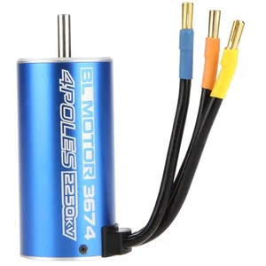 3674 2250Kv Brushless Motor For Rc 1 8 Car Truck Boat High Torque Efficiency - Picture 1 of 7