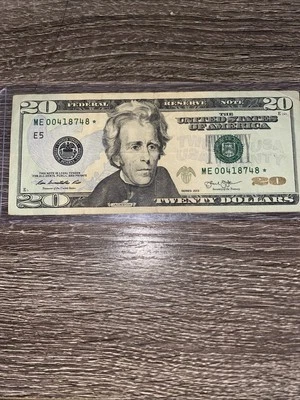 United States $20 Bill Collectible Currency 2017 Or 2013 - Image 1 of 4